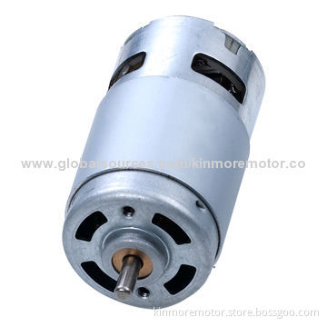 DC Motor, 24V, 52W Output Power for Vacuum Cleaner, Carbon Steel Shaft